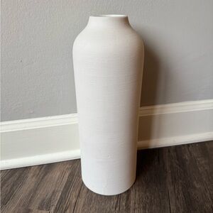 White ceramic vase